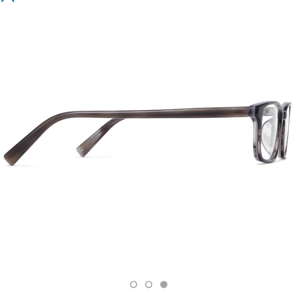 Warby Parker “Wilkie” Glasses In Greystone View 3
